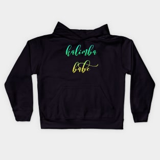 Kalimba Babe Kids Hoodie